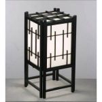 Японская напольная складная лампа малая "Японский фонарь"