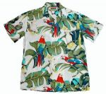 Рубашка Тропический лес попугаев