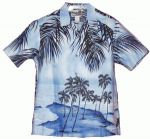 Рубашка Гавайских пальмы
