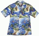 Рубашка гавайские морские черепахи 