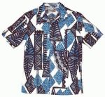 Рубашка гавайские тапы
