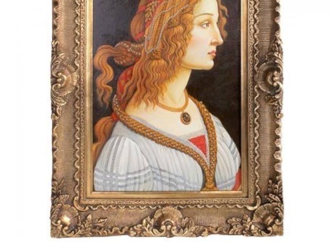 Картина Девушка с медальоном