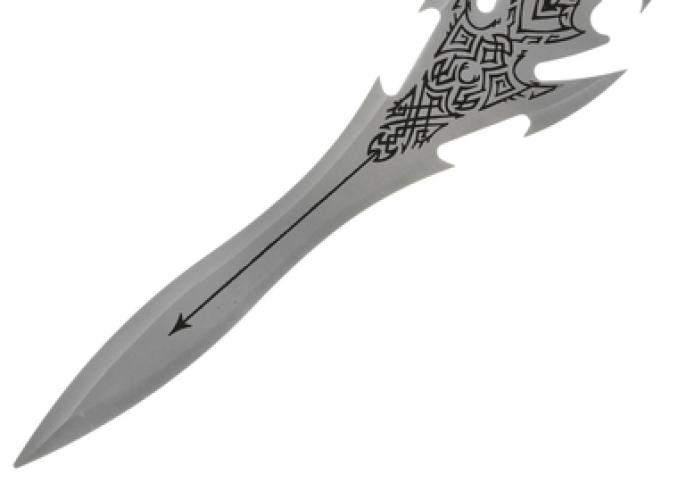Сувенирный меч на планшете, змеи на уголках эфеса, 55 см