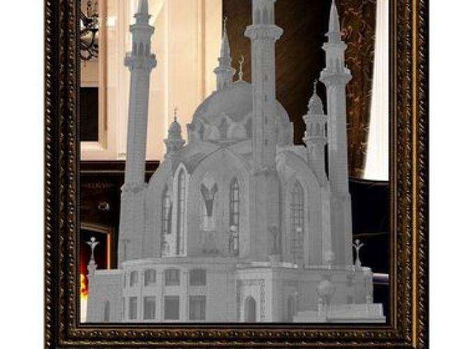 Картина зеркальная Мечеть Кул-Шариф 74*94 см