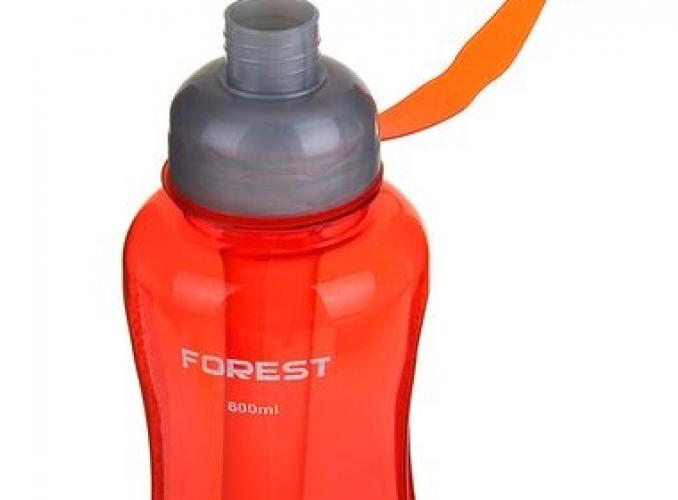 Фляжка-бутылка велосипедная 650 мл, фигурная, микс, 8х23 см