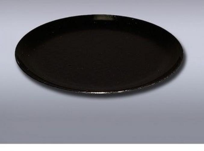 подсвечник тарелка 76 мм черный муар