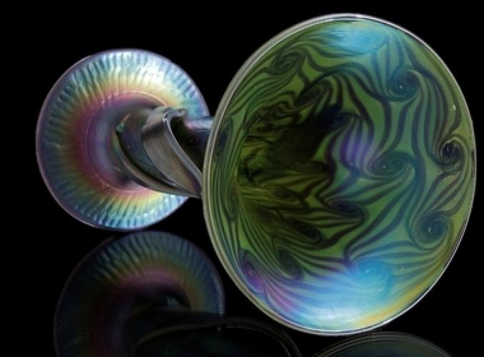 Ваза интерьерная Open Iris Glass