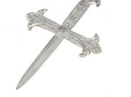Макет средневекового ножа Крест